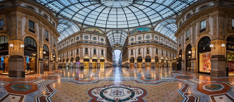 Galleria Vittorio Emanuele II in Milaan