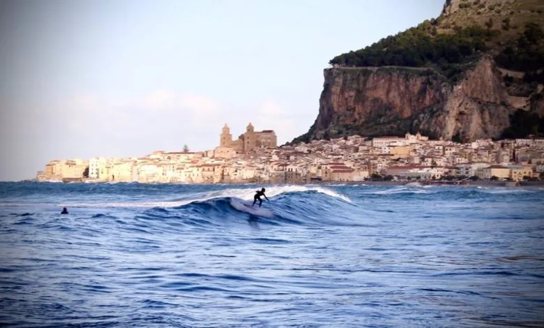 windsurfen in Sicilië