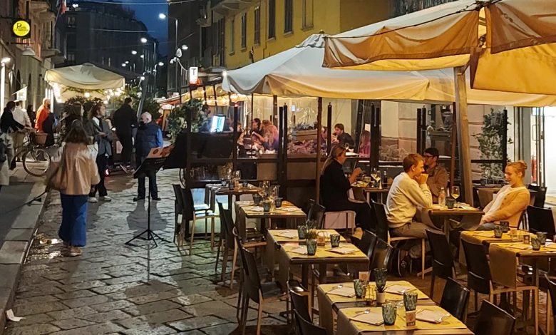Brera wijk in Milaan Brera wijk in Milaan