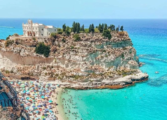 Tropea in Calabrië