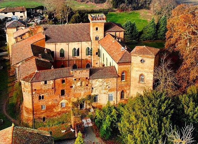 overnachten in een eeuwenoud kasteel in Piemonte