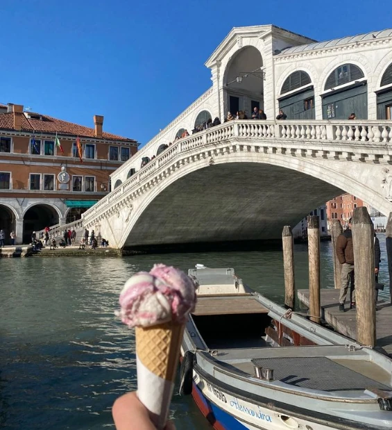 Rialto brug in Venetië