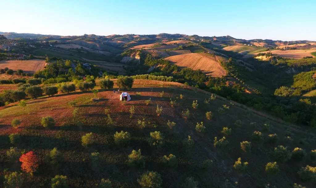 Villa Bussola : Agriturismo en Bed & breakfast in Le Marche