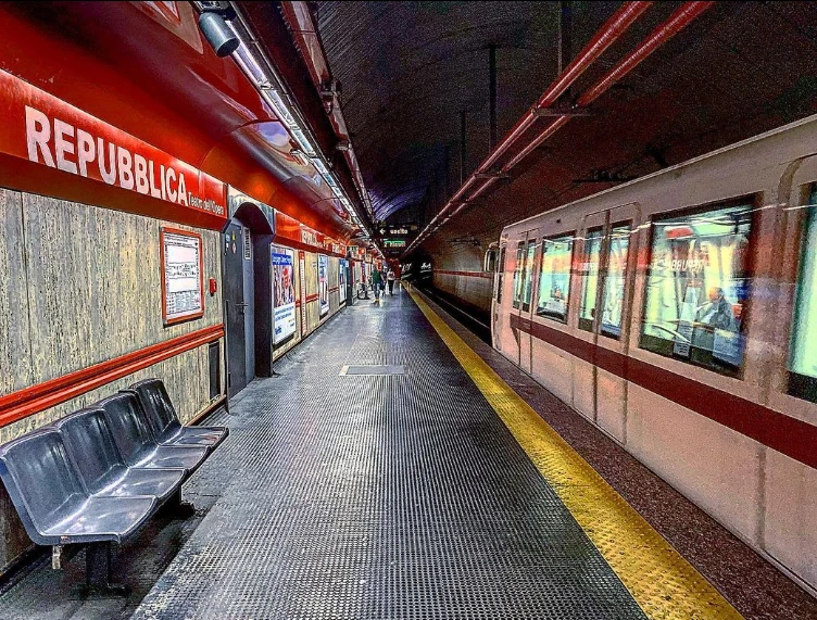 Rome bezoeken met de metro
