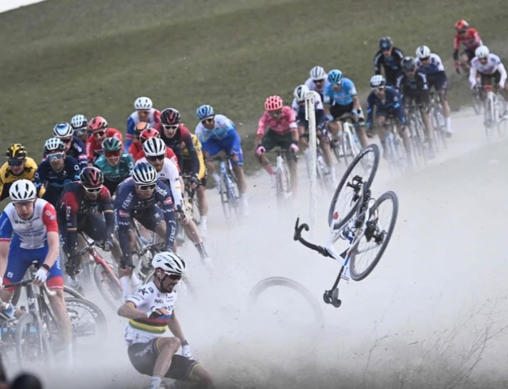 Strade Bianche wielerwedstrijd Toscane