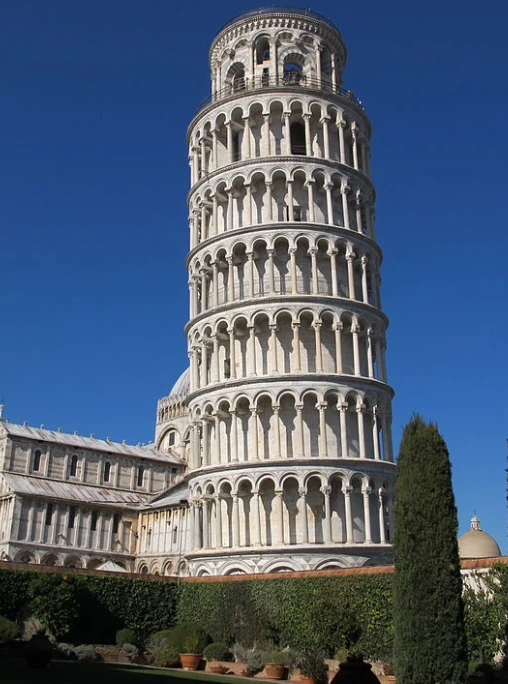 De scheve toren van pisa