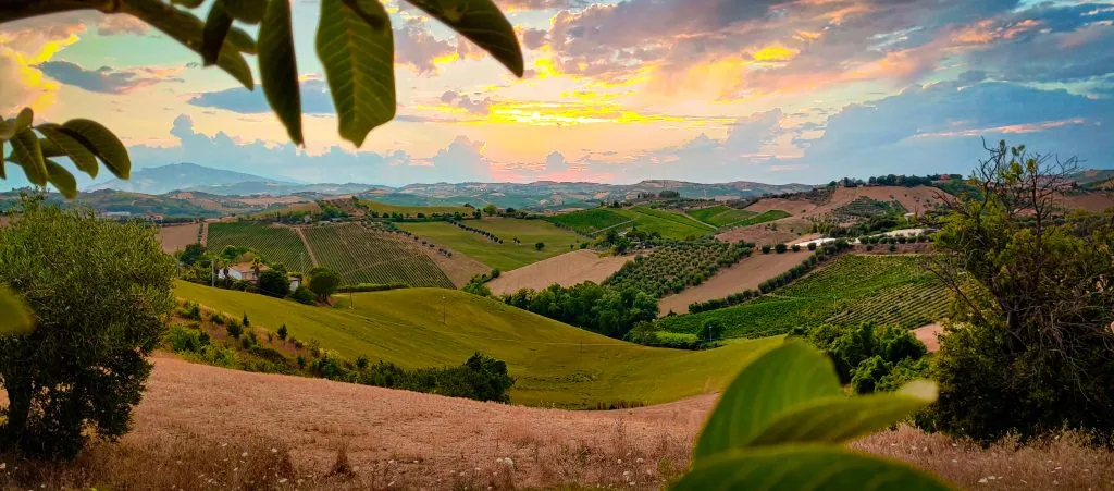 Villa Bussola : Agriturismo en Bed & breakfast in Le Marche