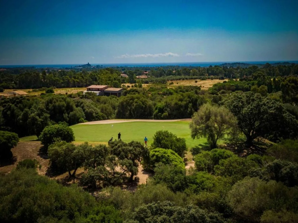 De 5 beste golfbanen op Sardinië 