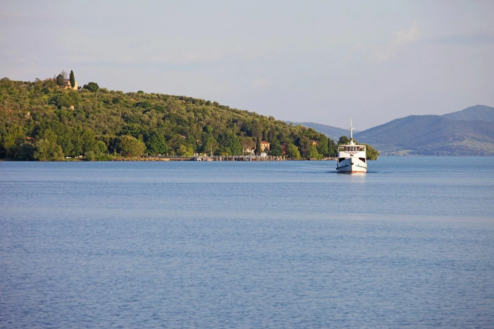 Lago Trasimeno bezoeken dorpen, eilanden Lago Trasimeno bezoeken dorpen, eilanden