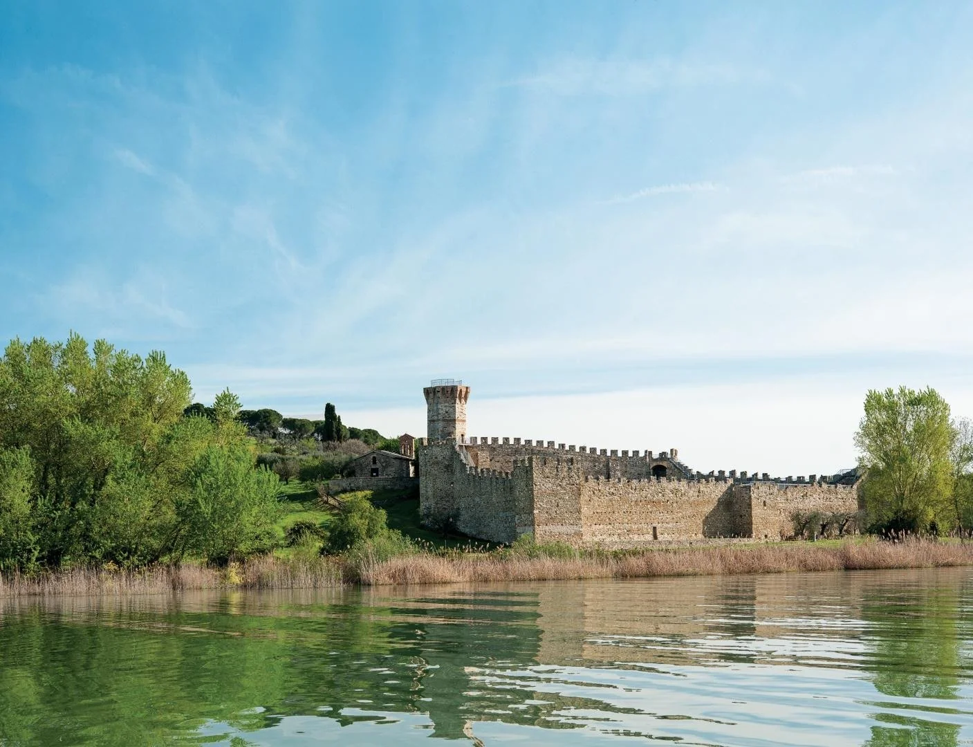 Lago Trasimeno bezoeken dorpen, eilanden Lago Trasimeno bezoeken dorpen, eilanden