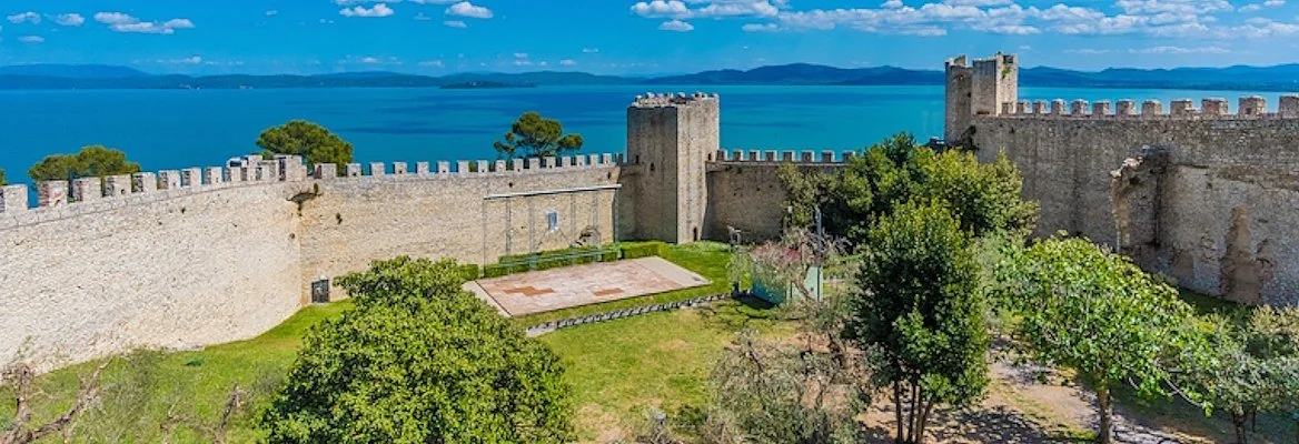 Lago Trasimeno bezoeken dorpen, eilanden Lago Trasimeno bezoeken dorpen, eilanden