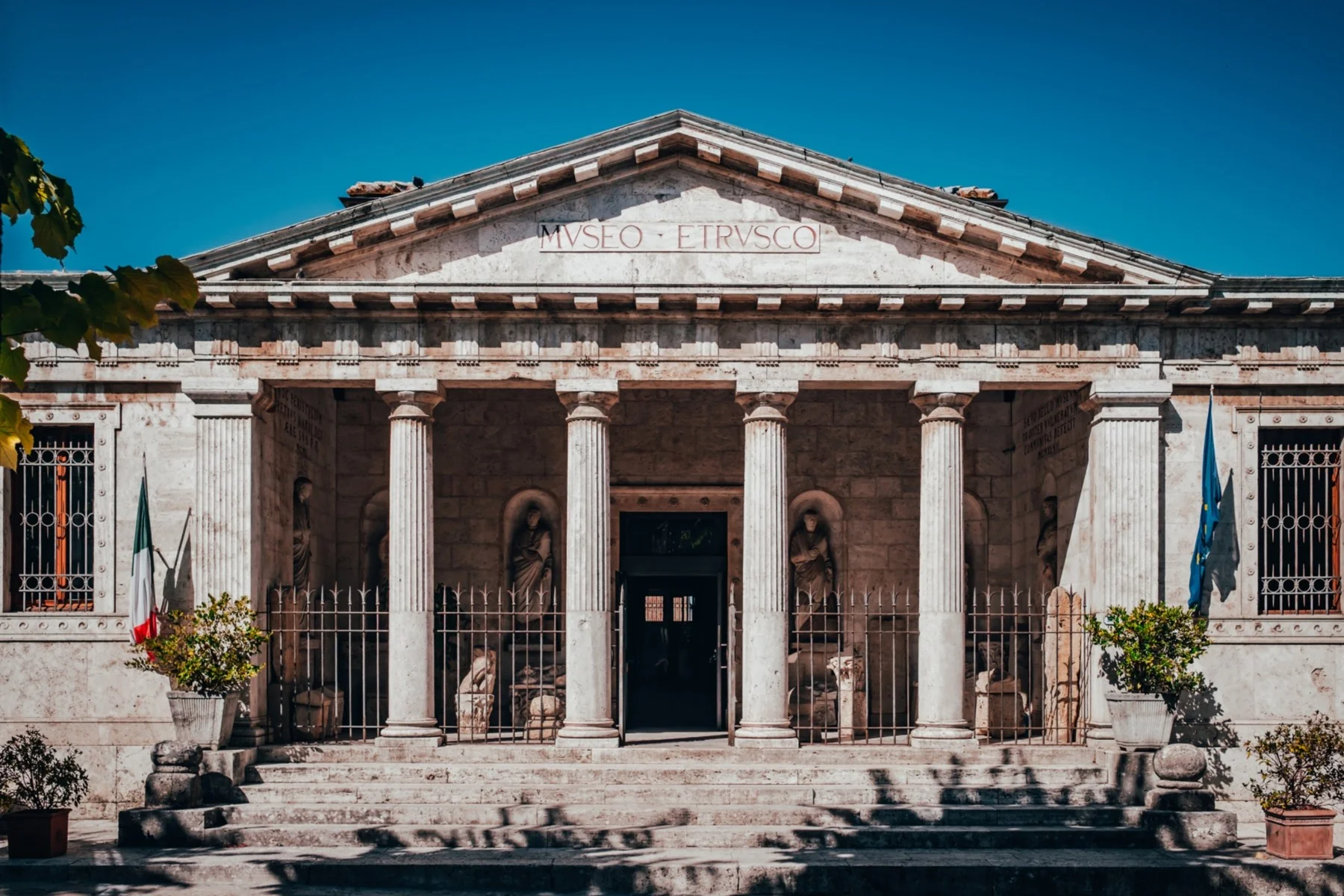 Montepulciano bezoeken Etruskisch museum van Chiusi