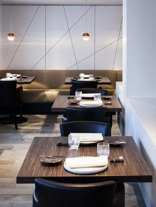 Interieur van Il Trionfo in Knokke