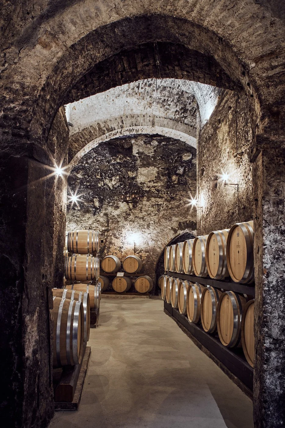 Montepulciano bezoeken Wijnvaten in Cantina De' Ricci