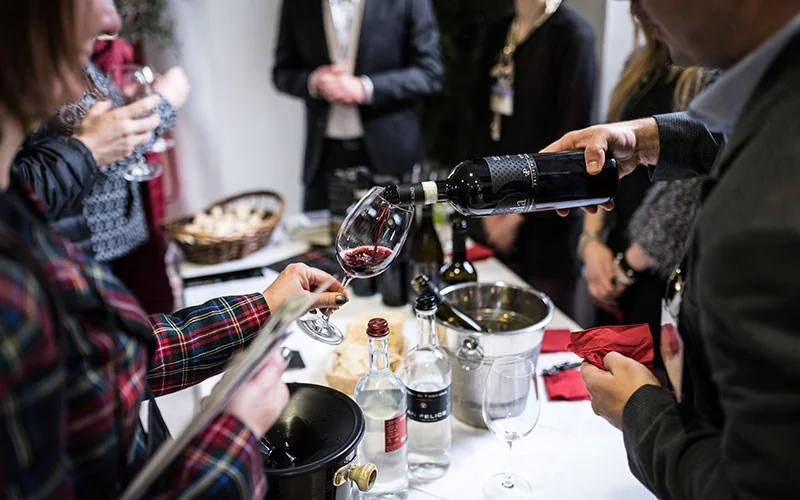 Montepulciano bezoeken Wijnselectie in de Enoliteca van Montepulciano