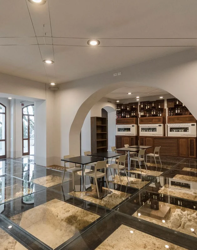 Montepulciano bezoeken Enoliteca in de Fortezza Medicea van Montepulciano