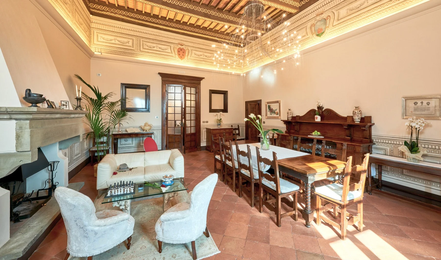 Montepulciano bezoeken Historisch interieur van Il Tosco in Montepulciano
