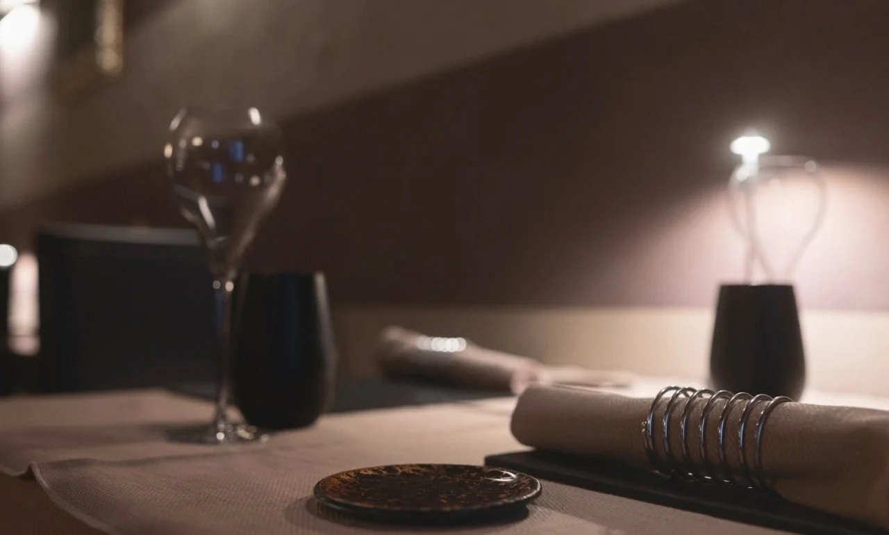 Montepulciano bezoeken Tafel bij Le Logge del Vignola in Montepulciano