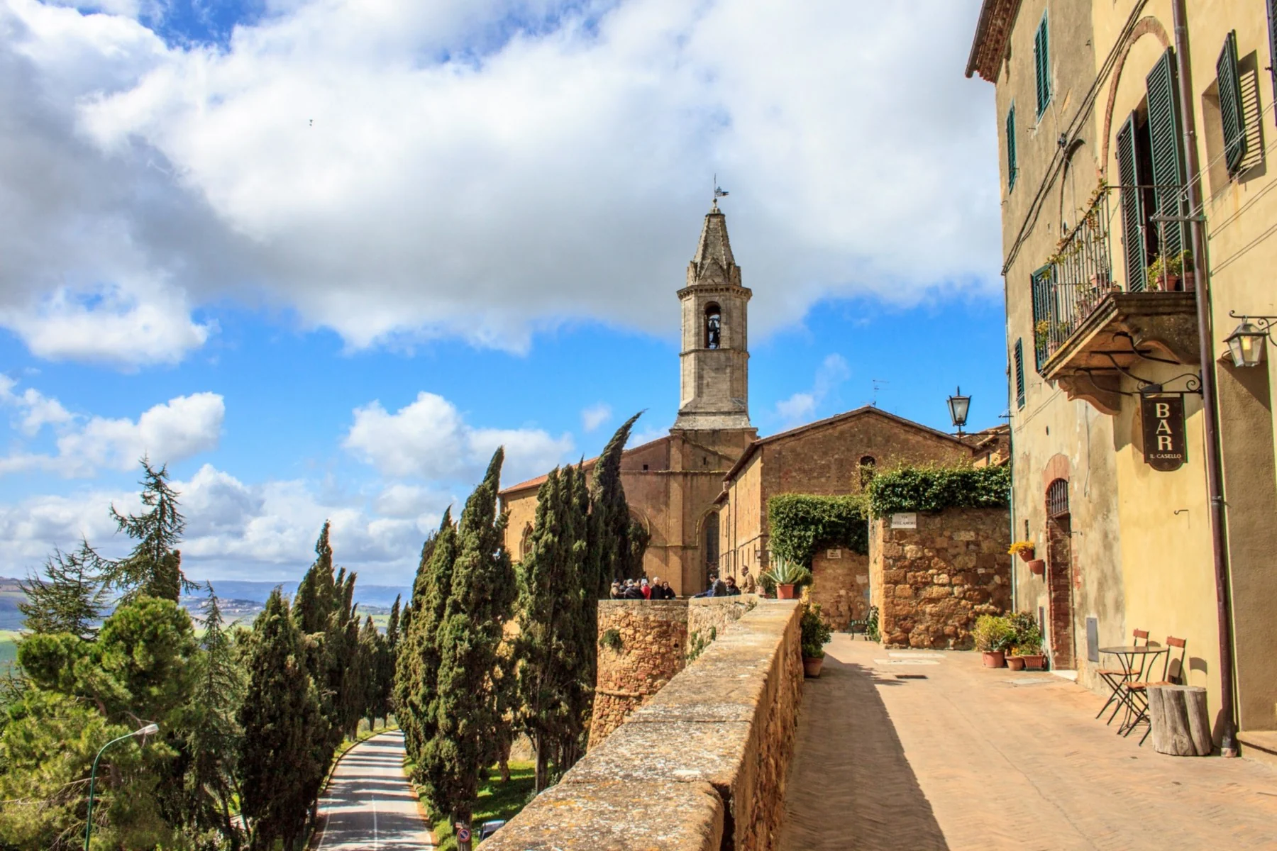Montepulciano bezoeken Pienza als uitstap vanuit Montepulciano