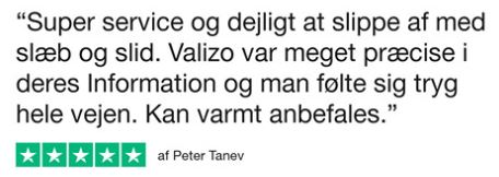 Peter Tanev anbefaler VALiZO