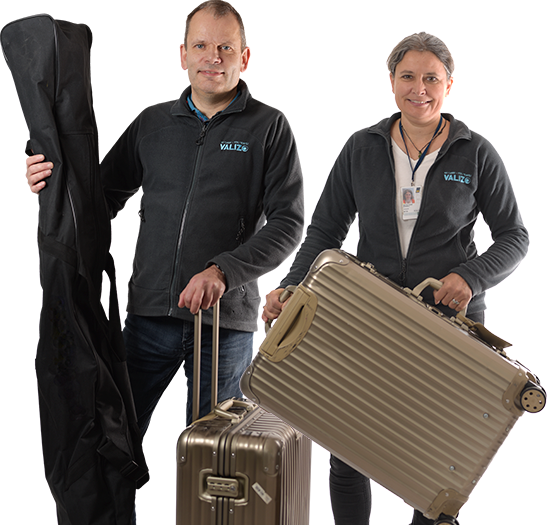 Ejerne af bagagefirmaet Valizo - Christian Kurir Andersen og Mette Bursell