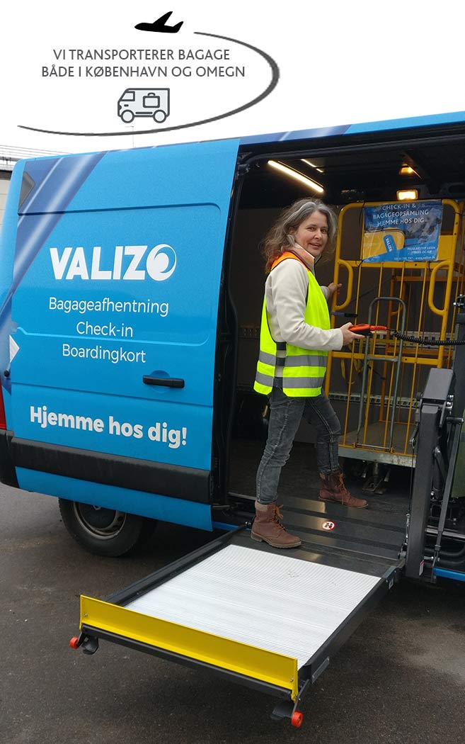 Få din baggage transporteret sikkert med Valizo