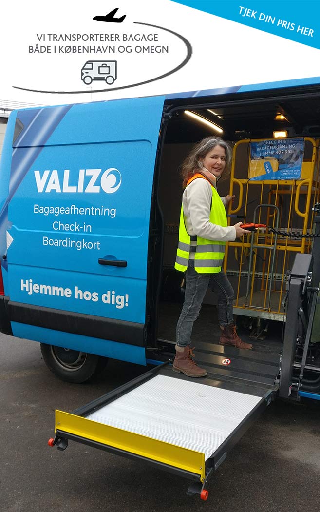 Få din baggage transporteret sikkert med Valizo