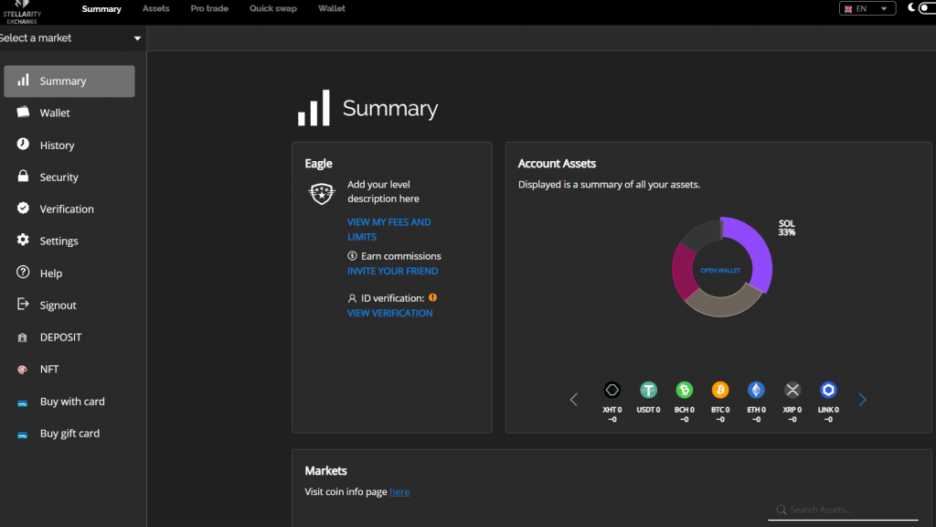 stellarity-exchange - oversikt_valutaen