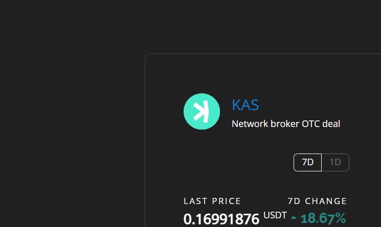 Stellarity Exchange og Kaspa-fremhevet_valutaen