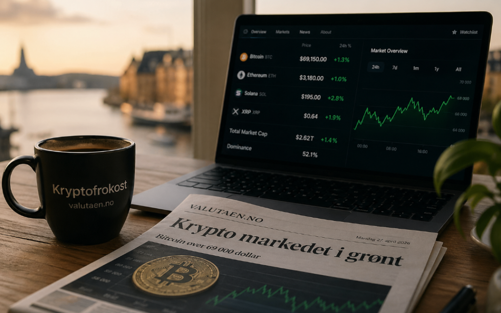 Kryptofrokost Norge – Mandag 27. april 2026_valutaen