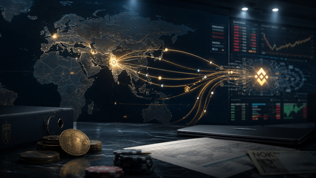 Iran-tilknyttet kryptonettverk sendte 676 millioner dollar til Binance_valutaen