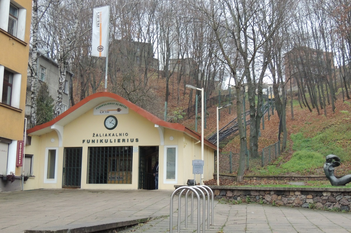 Zaliakalnis Funicular, Kaunas