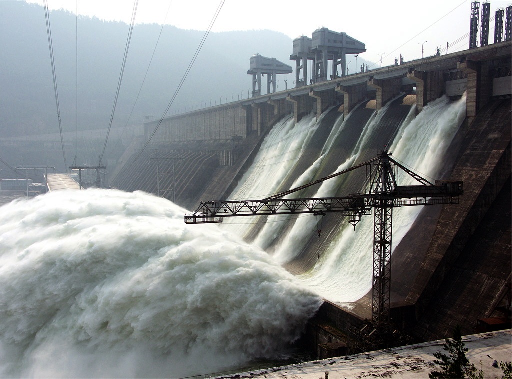 Krasnoyarsk Dam Hydroelectric Power Station, Russia