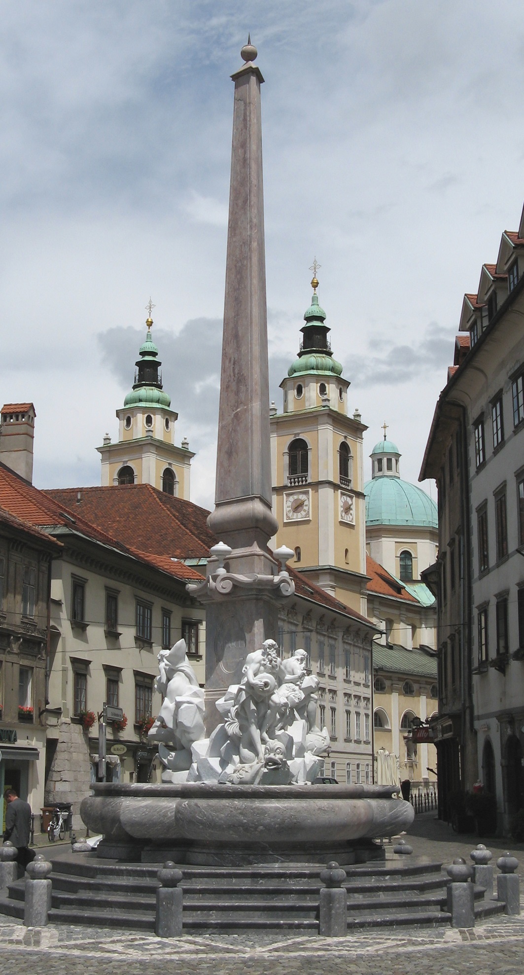 Robba Fountain, Ljubljana