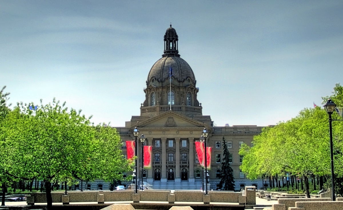 Alberta Legislature Building, Edmonton, Alberta, Canada