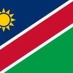Flag, Namibia