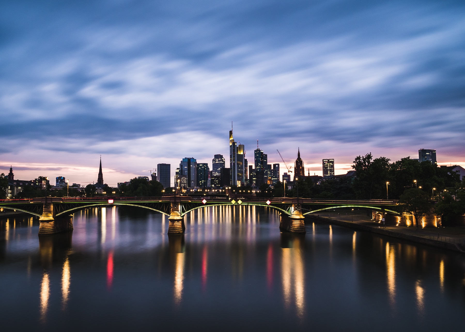 Frankfurt skyline