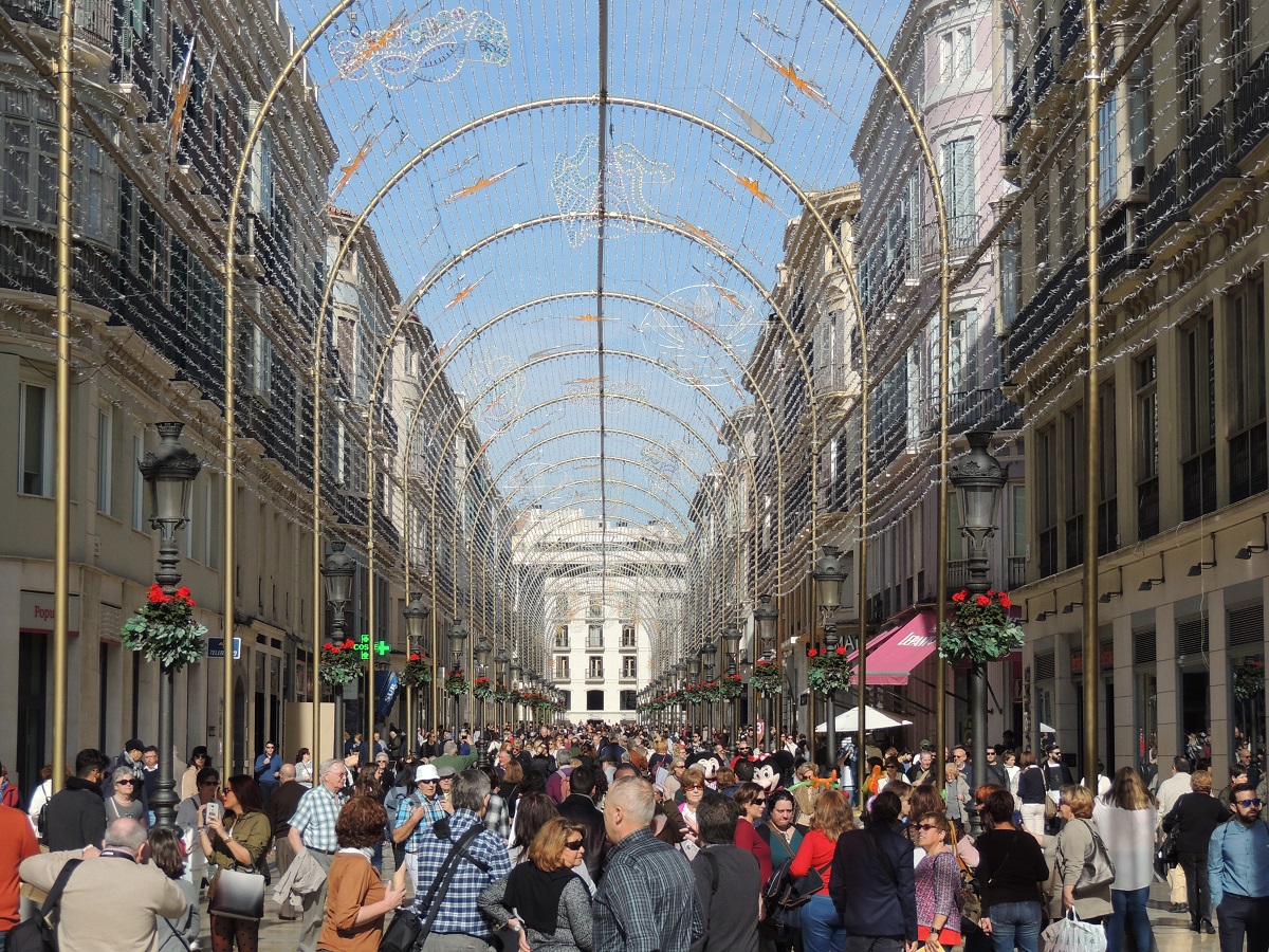 Calle Marqués de Larios, Malaga