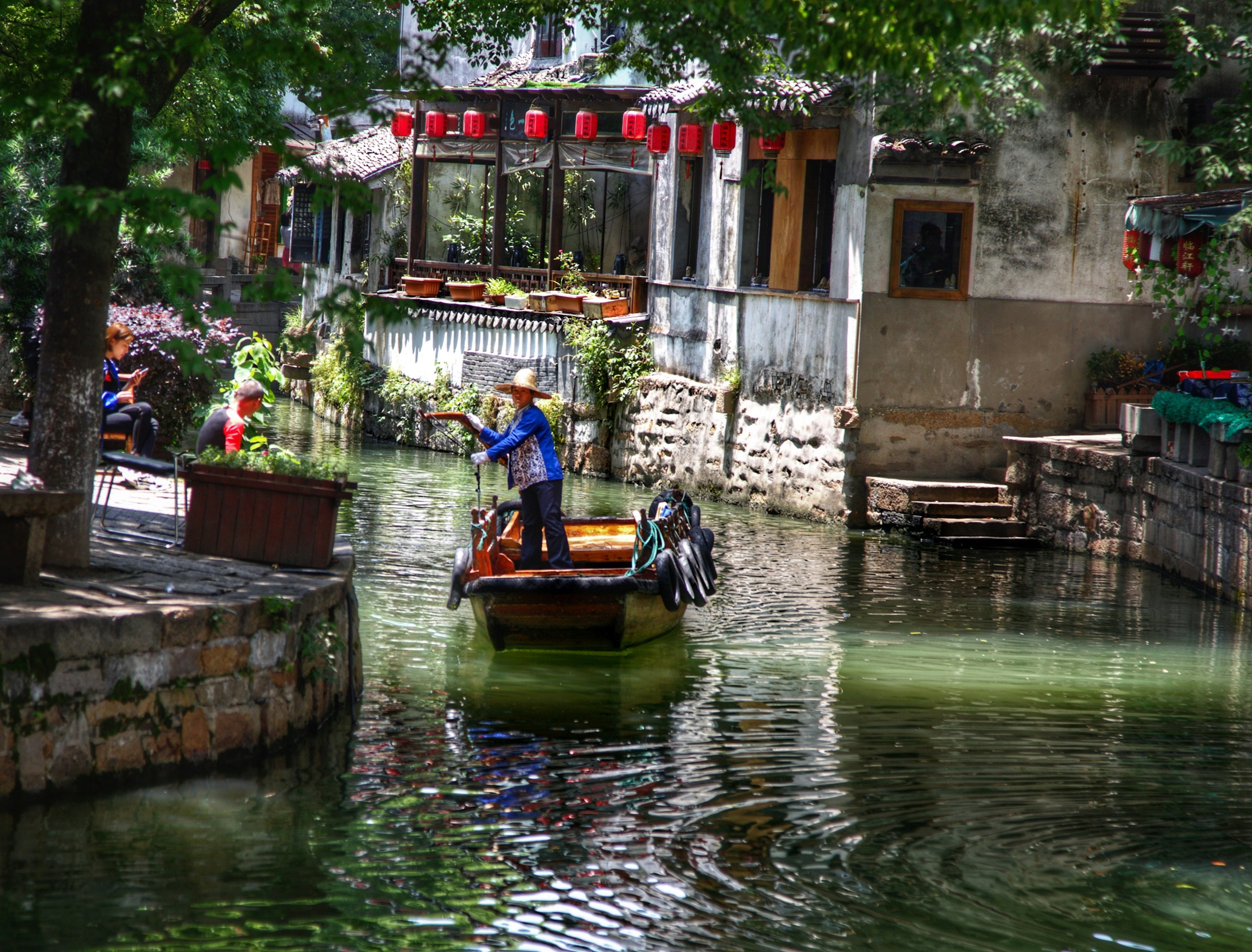 Tongli Ancient Town, Suzhou, Kina