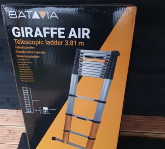 Batavia Telescopische Ladder 3.81M Met Antislip - Giraffe Air LET OP ALLEEN  OPHALEN - Van der Kaap handelsonderneming