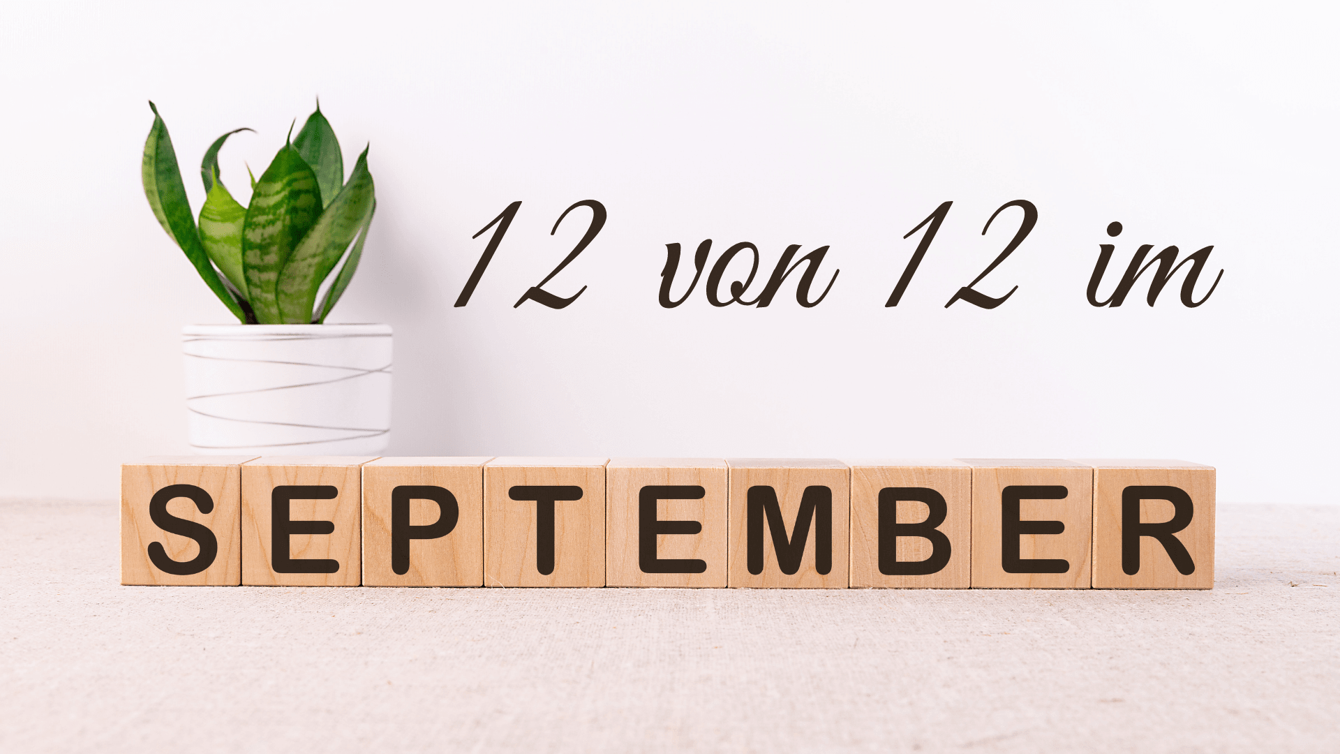 12 von 12 im September 2021