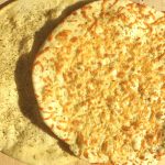 Pizzabrot Rezept passt zu Kichererbsen mit Ei
