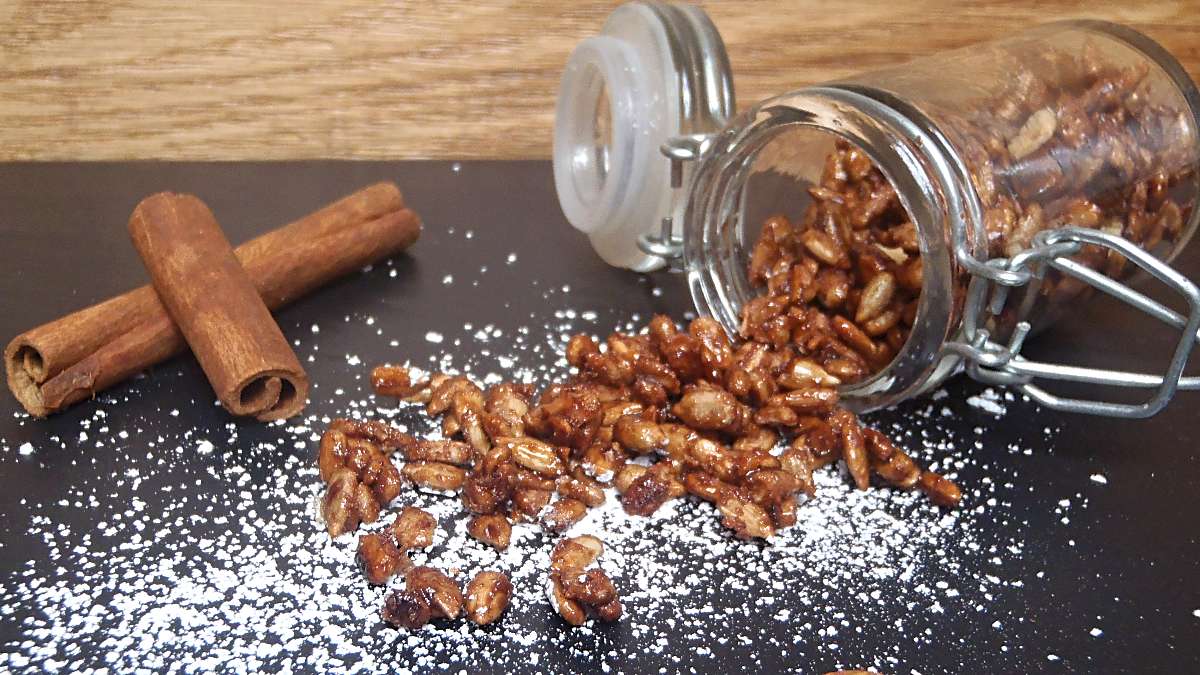 Gebrannte Sonnenblumenkerne | Herrin der Töpfe