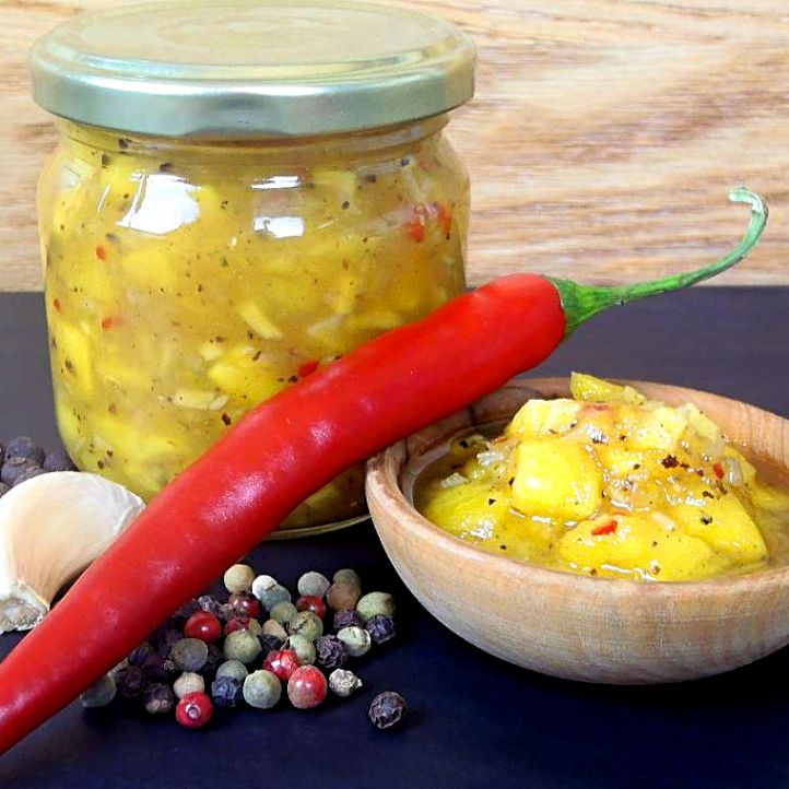 Mango Chutney - einfach selbst machen | Herrin der Töpfe Mango Chutney - einfach selbst machen | Herrin der Töpfe