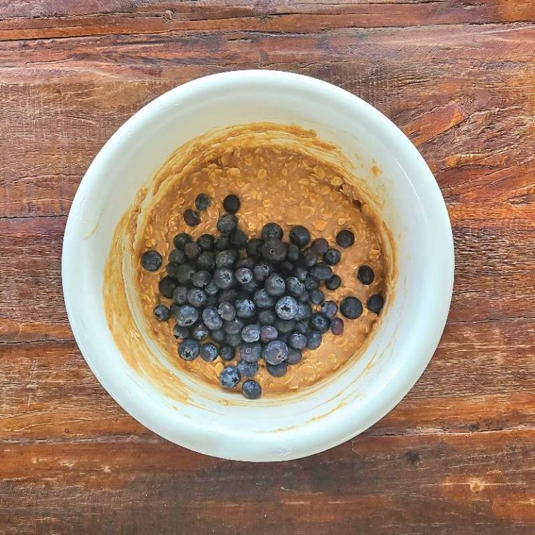 Gesunder Kuchen mit Blaubeeren und Banane – ein köstliches Rezept ohne ...