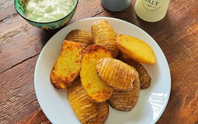 Hasselback Kartoffeln: Ein einfaches Beilagen Rezept für die beliebten Fächerkartoffeln