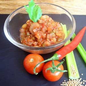 Tomaten Relish Rezeptbild