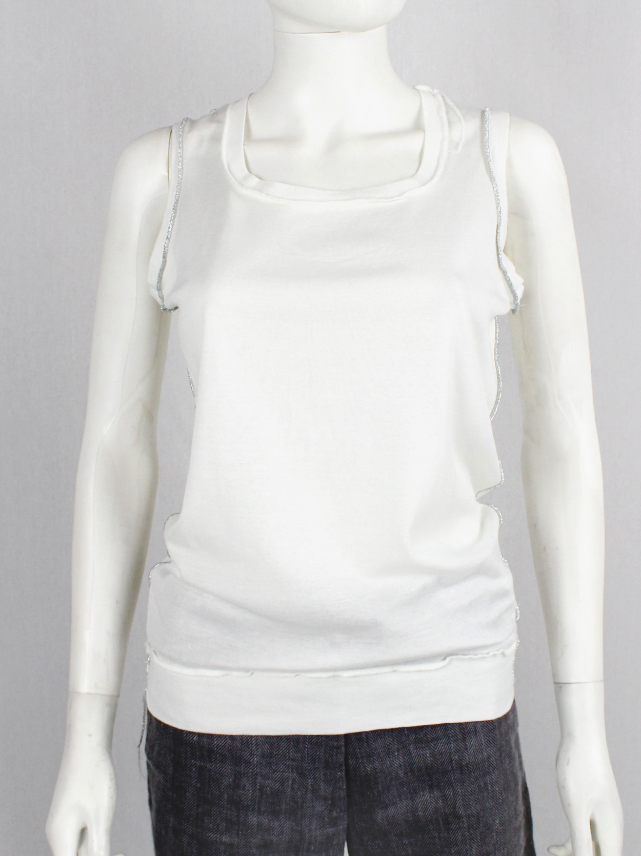 美品★Martin Margiela★白タグ　ベアトップ・チューブトップ　S Maison Margiela（旧Maison Martin Margiela）（ベアトップ