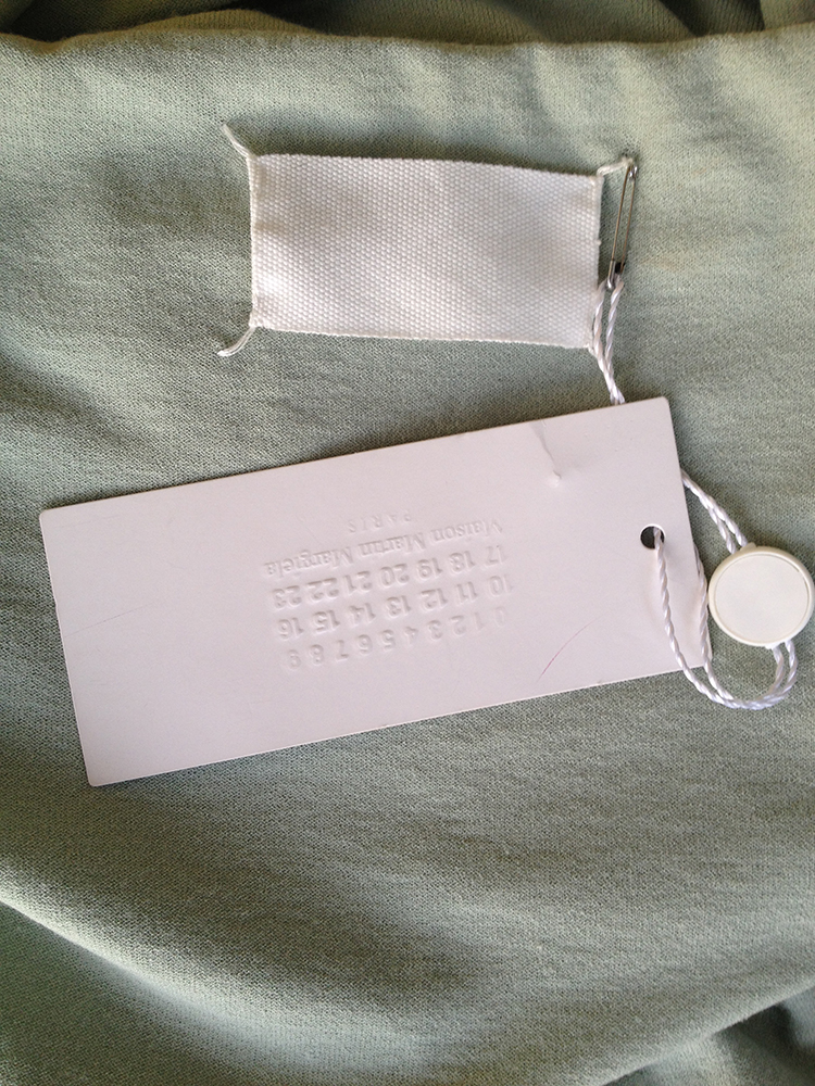 トップス 2009ss MAISON MARTIN MARGIELA Maison Martin Margiela 1 dark grey jumper with spiralling