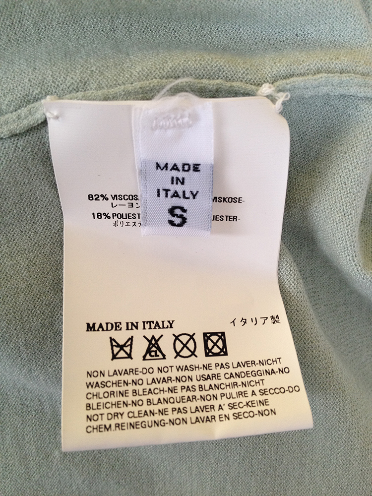 トップス 2009ss MAISON MARTIN MARGIELA MARGIELA ARTISANAL TROMPE L'OEIL TOP 2009